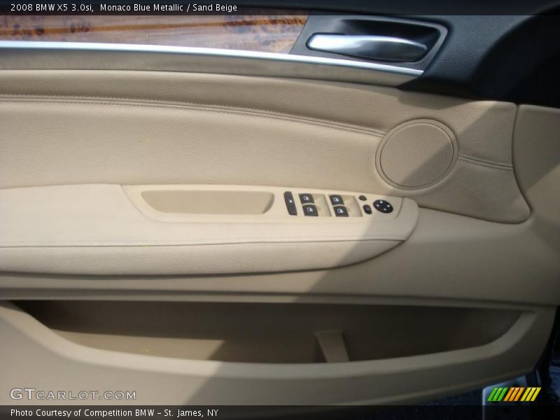 Monaco Blue Metallic / Sand Beige 2008 BMW X5 3.0si