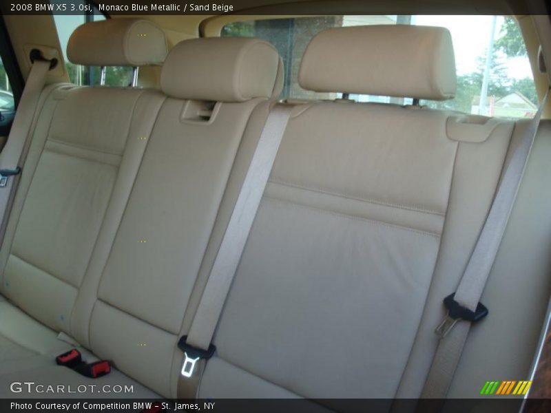 Monaco Blue Metallic / Sand Beige 2008 BMW X5 3.0si