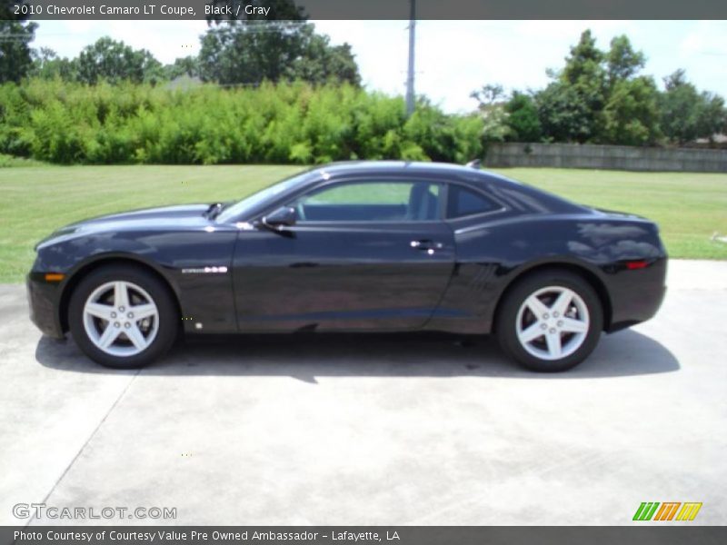 Black / Gray 2010 Chevrolet Camaro LT Coupe