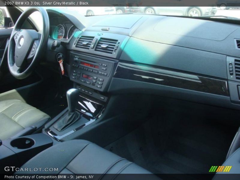 Silver Grey Metallic / Black 2007 BMW X3 3.0si