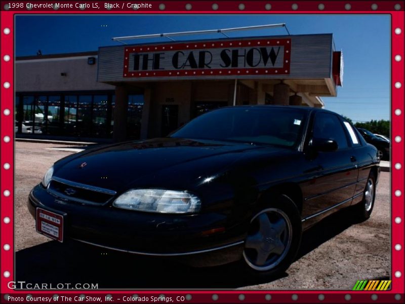 Black / Graphite 1998 Chevrolet Monte Carlo LS