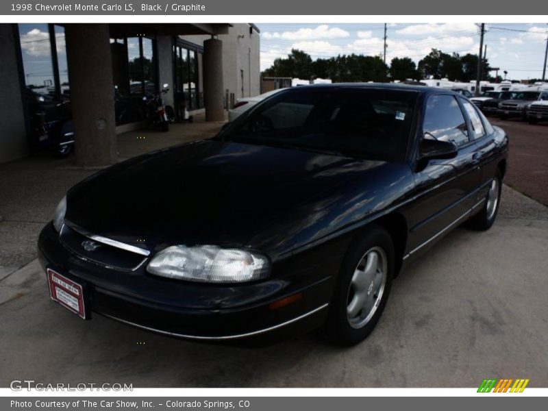 Black / Graphite 1998 Chevrolet Monte Carlo LS