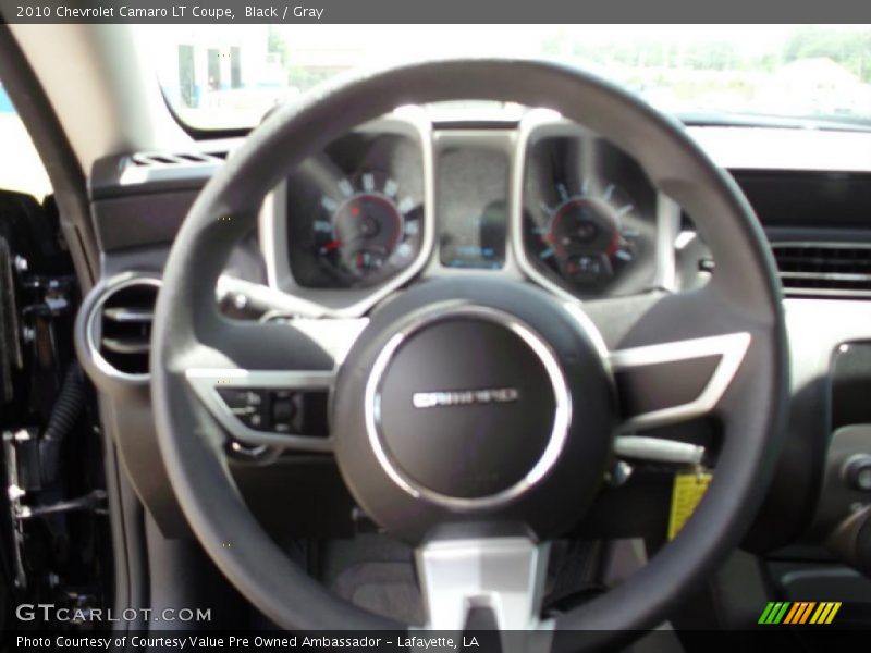 Black / Gray 2010 Chevrolet Camaro LT Coupe