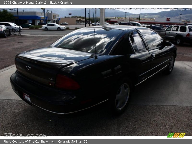 Black / Graphite 1998 Chevrolet Monte Carlo LS