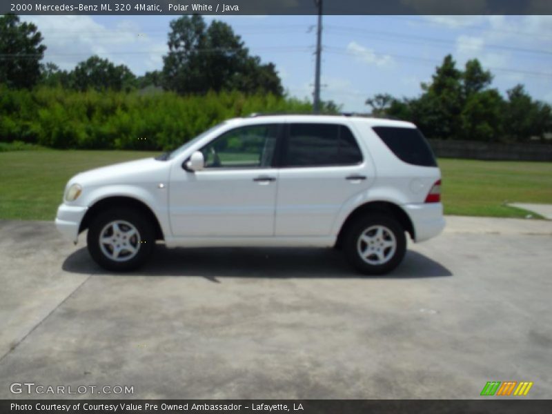 Polar White / Java 2000 Mercedes-Benz ML 320 4Matic