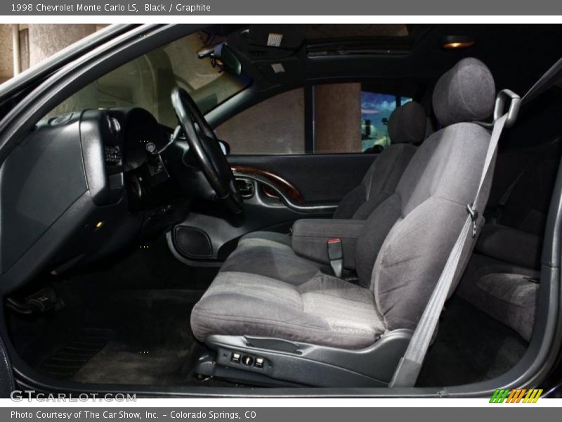 Black / Graphite 1998 Chevrolet Monte Carlo LS