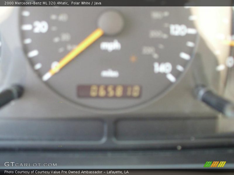 Polar White / Java 2000 Mercedes-Benz ML 320 4Matic