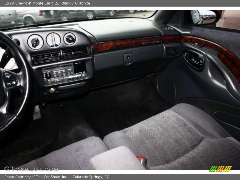Black / Graphite 1998 Chevrolet Monte Carlo LS