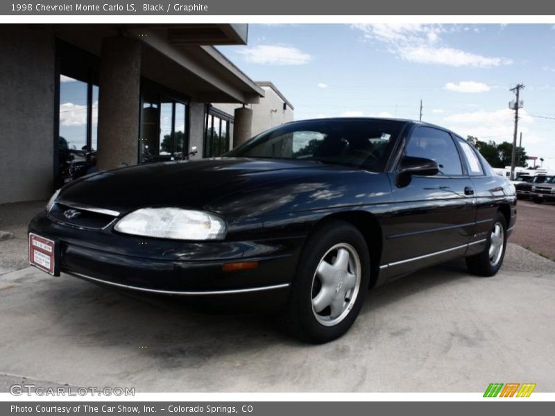 Black / Graphite 1998 Chevrolet Monte Carlo LS
