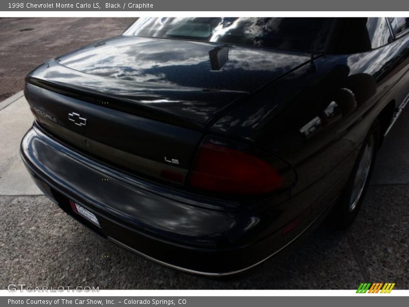 Black / Graphite 1998 Chevrolet Monte Carlo LS