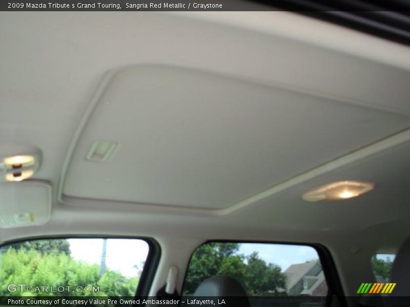Sangria Red Metallic / Graystone 2009 Mazda Tribute s Grand Touring