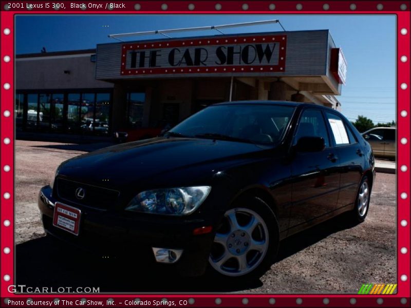 Black Onyx / Black 2001 Lexus IS 300