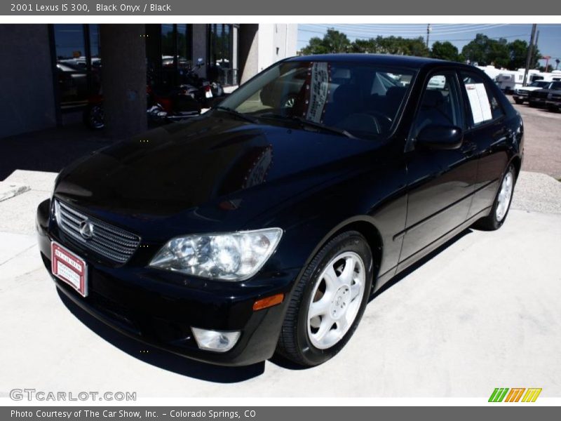 Black Onyx / Black 2001 Lexus IS 300