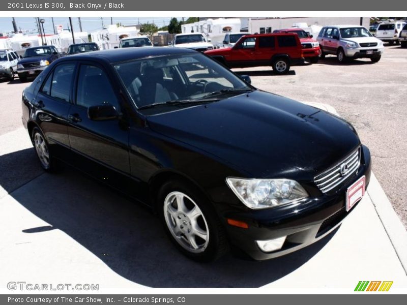Black Onyx / Black 2001 Lexus IS 300