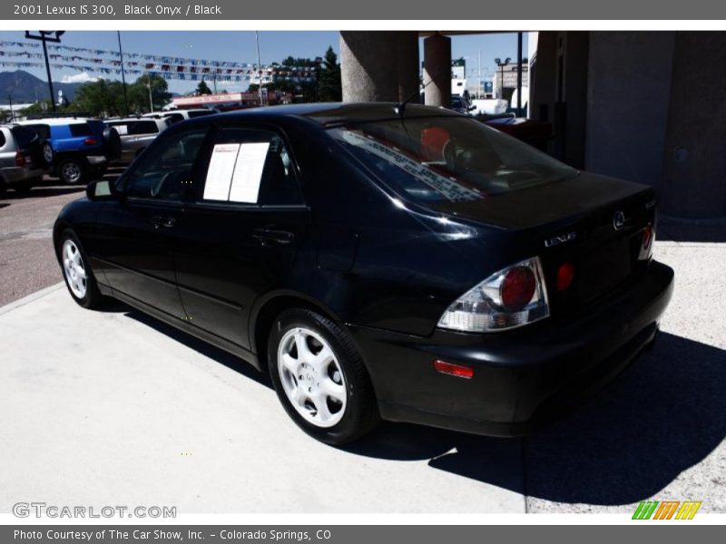 Black Onyx / Black 2001 Lexus IS 300