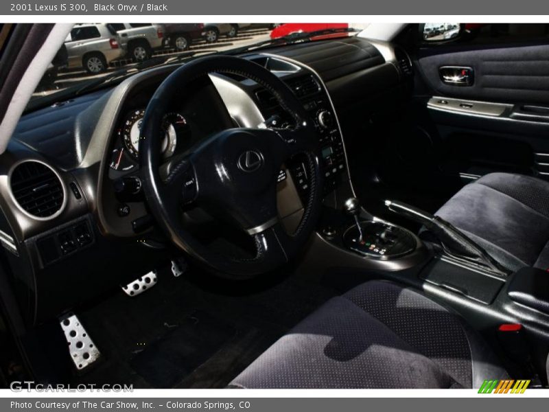 Black Onyx / Black 2001 Lexus IS 300