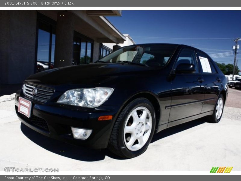 Black Onyx / Black 2001 Lexus IS 300