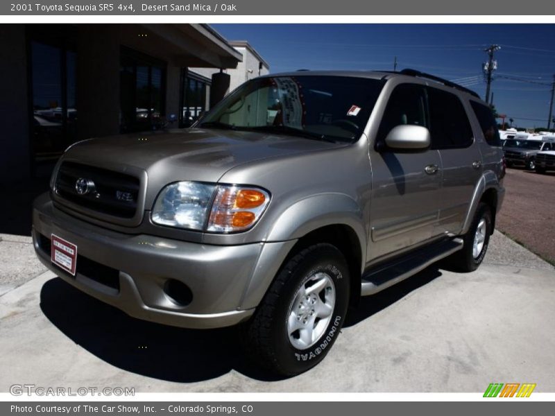 Desert Sand Mica / Oak 2001 Toyota Sequoia SR5 4x4