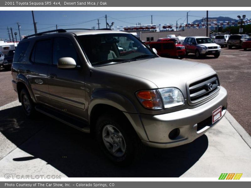 Desert Sand Mica / Oak 2001 Toyota Sequoia SR5 4x4