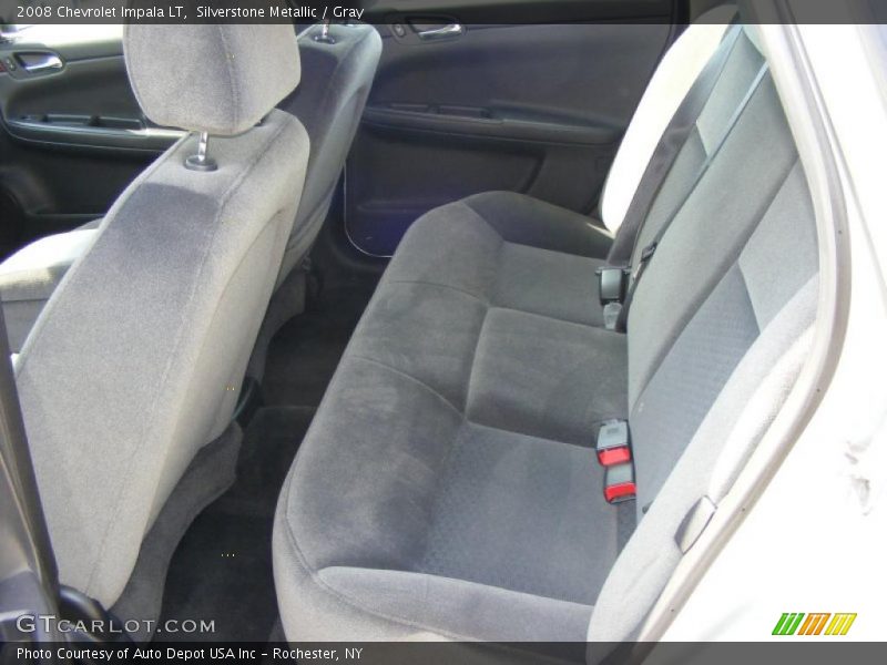 Silverstone Metallic / Gray 2008 Chevrolet Impala LT