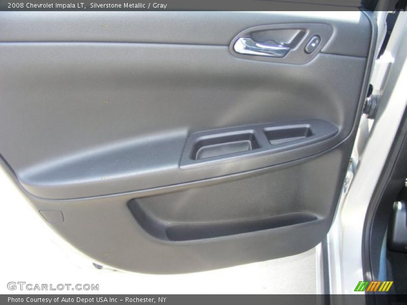 Silverstone Metallic / Gray 2008 Chevrolet Impala LT