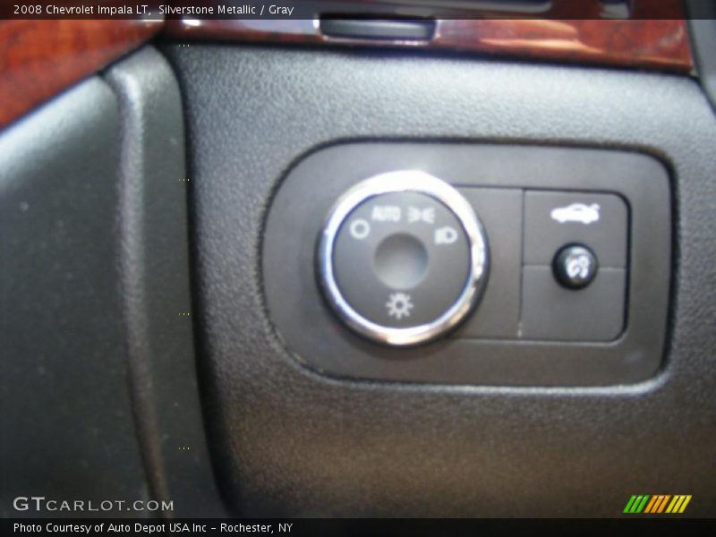 Silverstone Metallic / Gray 2008 Chevrolet Impala LT