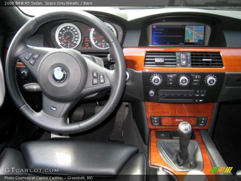 Space Grey Metallic / Black 2008 BMW M5 Sedan