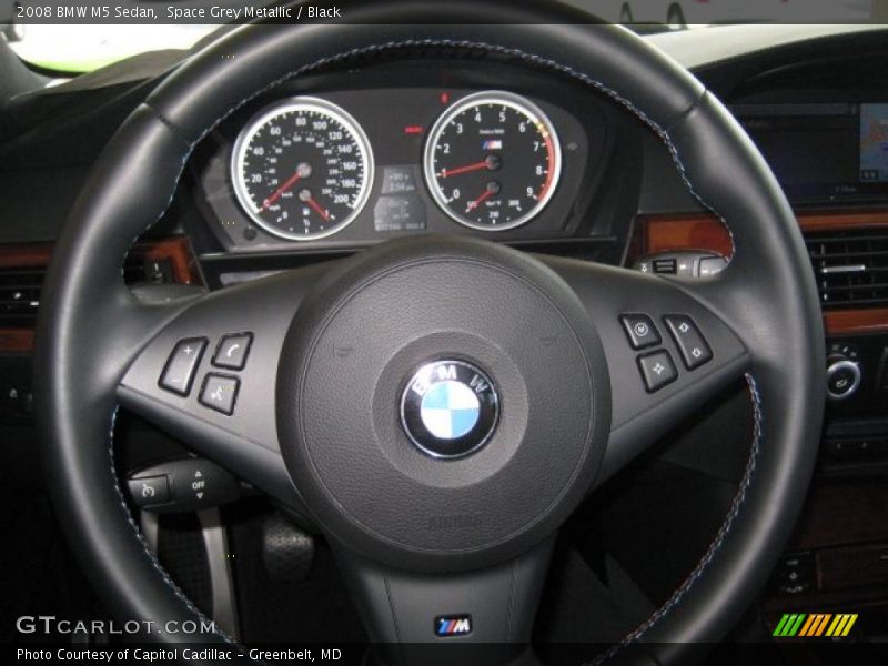 Space Grey Metallic / Black 2008 BMW M5 Sedan