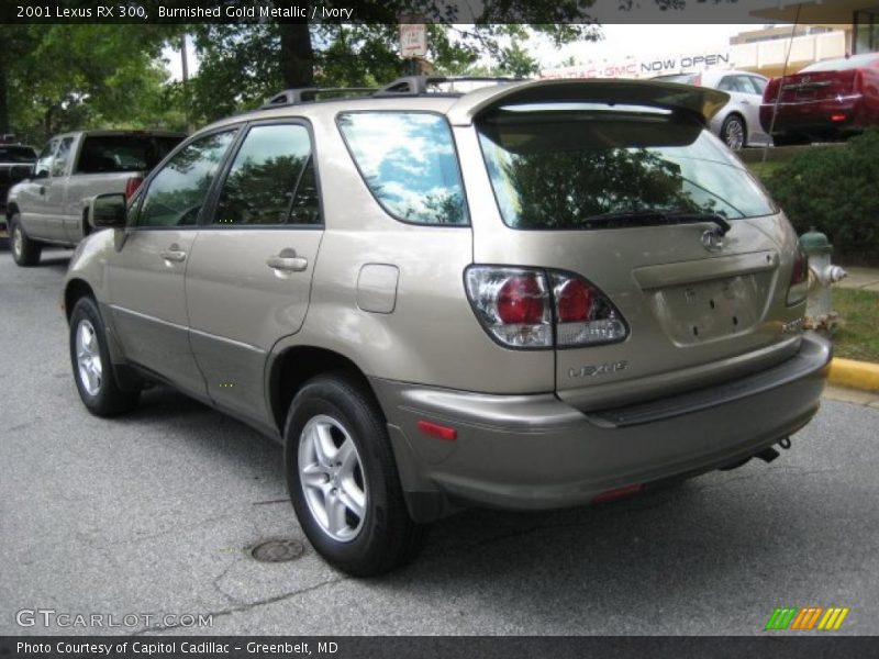 Burnished Gold Metallic / Ivory 2001 Lexus RX 300