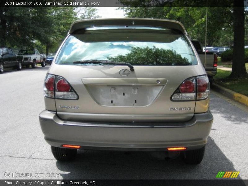 Burnished Gold Metallic / Ivory 2001 Lexus RX 300