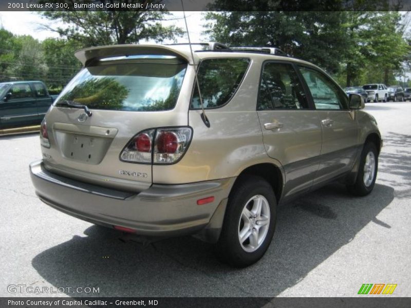 Burnished Gold Metallic / Ivory 2001 Lexus RX 300