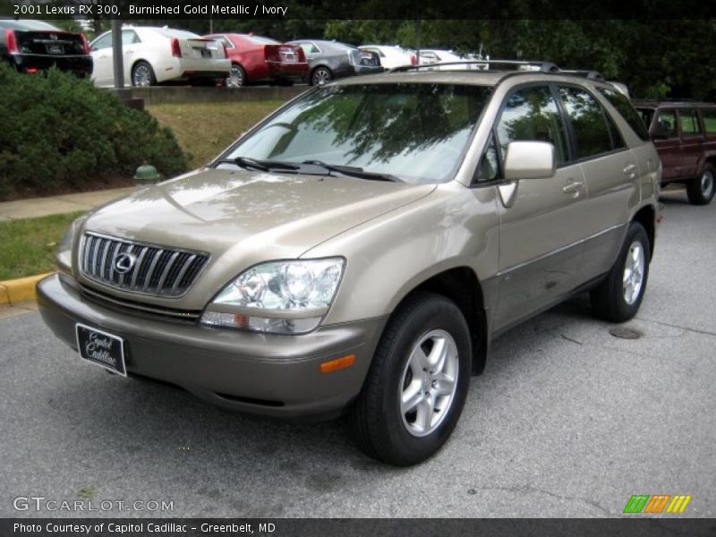 Burnished Gold Metallic / Ivory 2001 Lexus RX 300