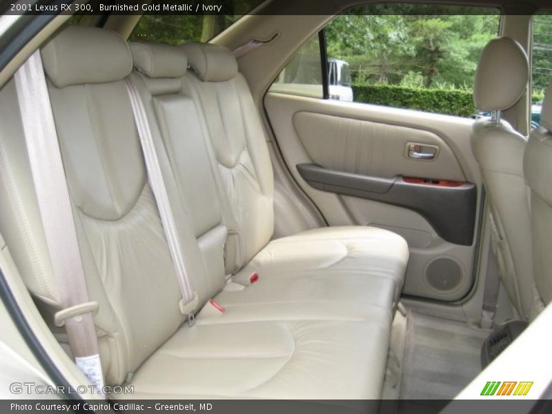 Burnished Gold Metallic / Ivory 2001 Lexus RX 300