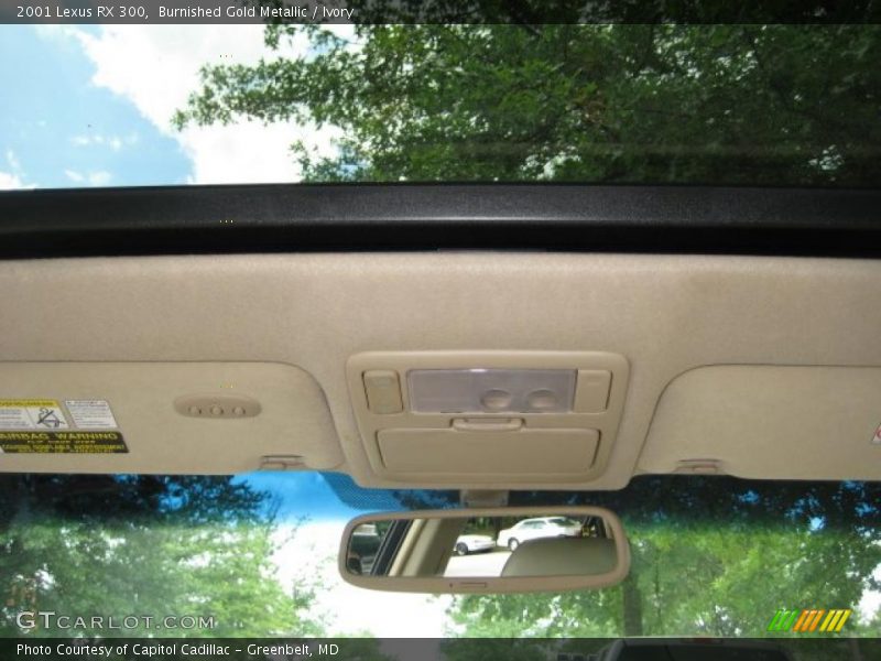 Burnished Gold Metallic / Ivory 2001 Lexus RX 300