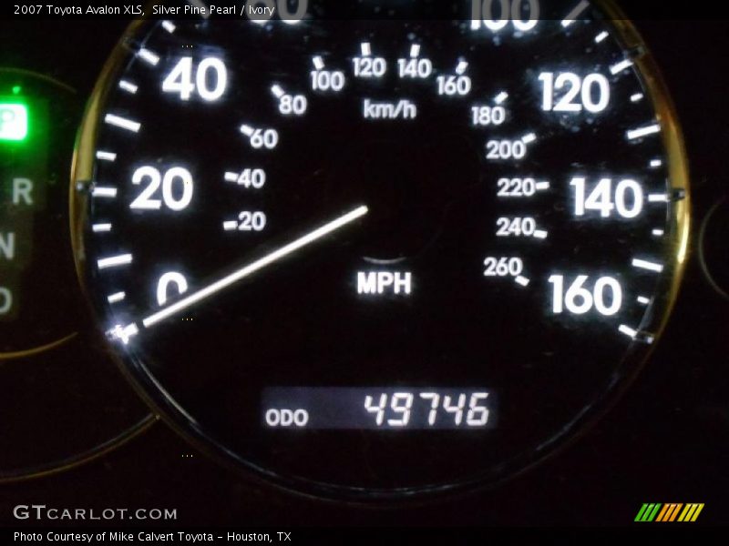 Silver Pine Pearl / Ivory 2007 Toyota Avalon XLS