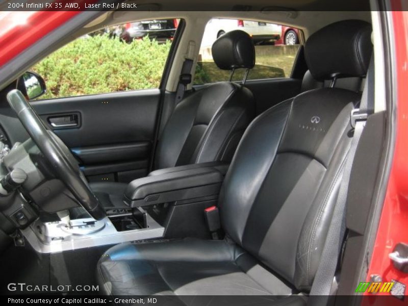 Laser Red / Black 2004 Infiniti FX 35 AWD