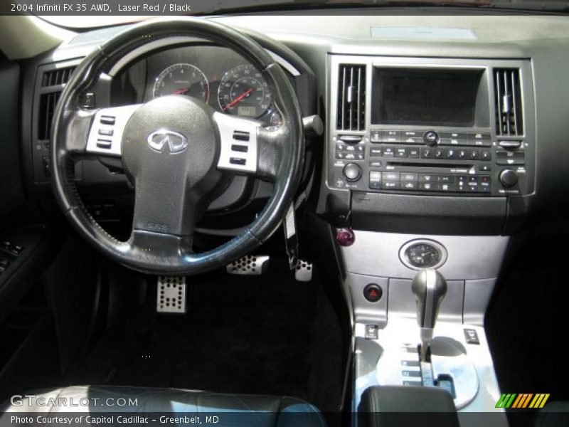 Laser Red / Black 2004 Infiniti FX 35 AWD