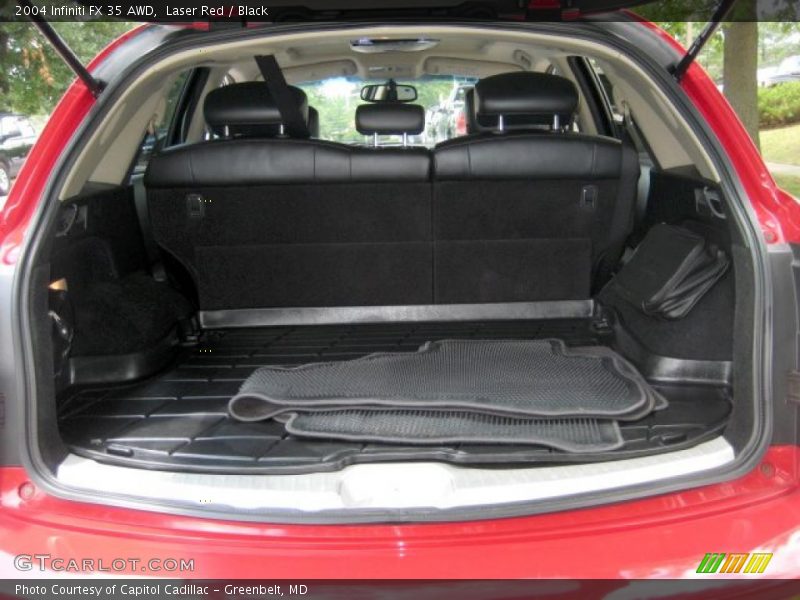 Laser Red / Black 2004 Infiniti FX 35 AWD