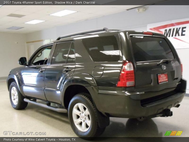 Shadow Mica / Dark Charcoal 2007 Toyota 4Runner Sport Edition
