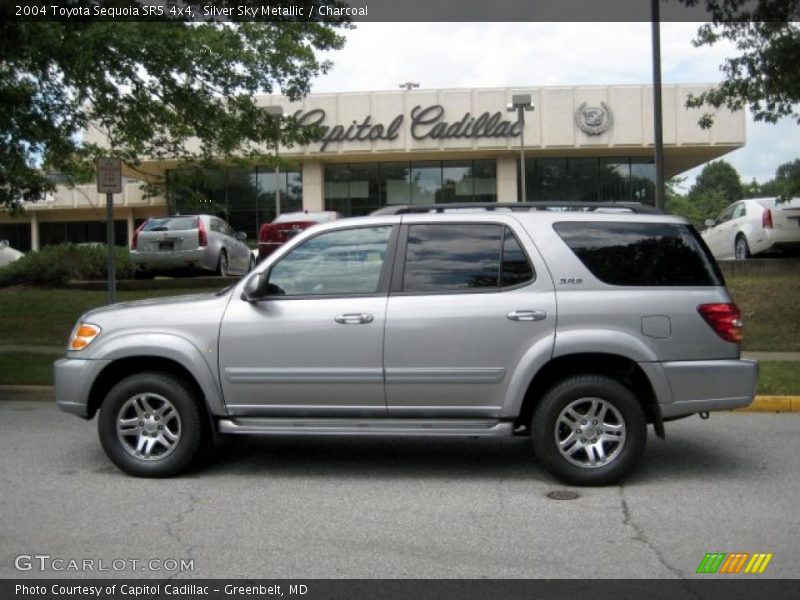 Silver Sky Metallic / Charcoal 2004 Toyota Sequoia SR5 4x4