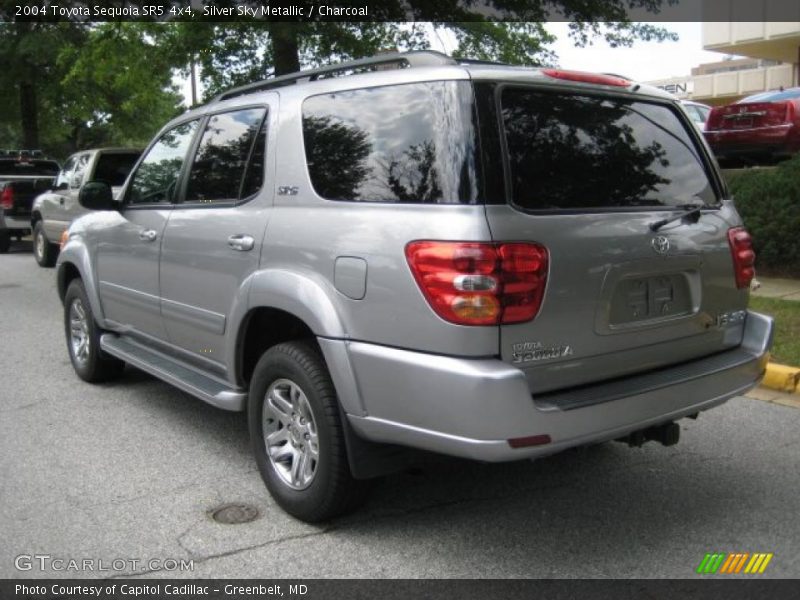 Silver Sky Metallic / Charcoal 2004 Toyota Sequoia SR5 4x4