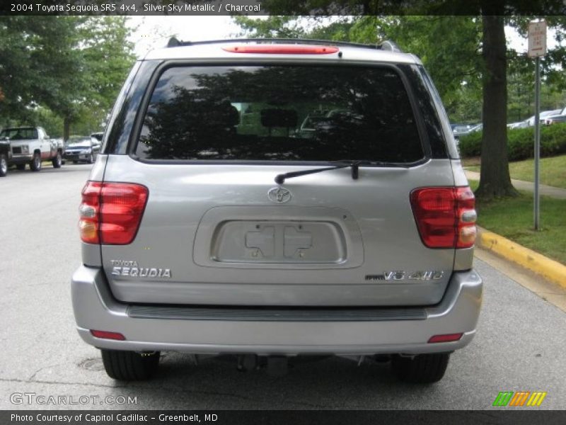 Silver Sky Metallic / Charcoal 2004 Toyota Sequoia SR5 4x4