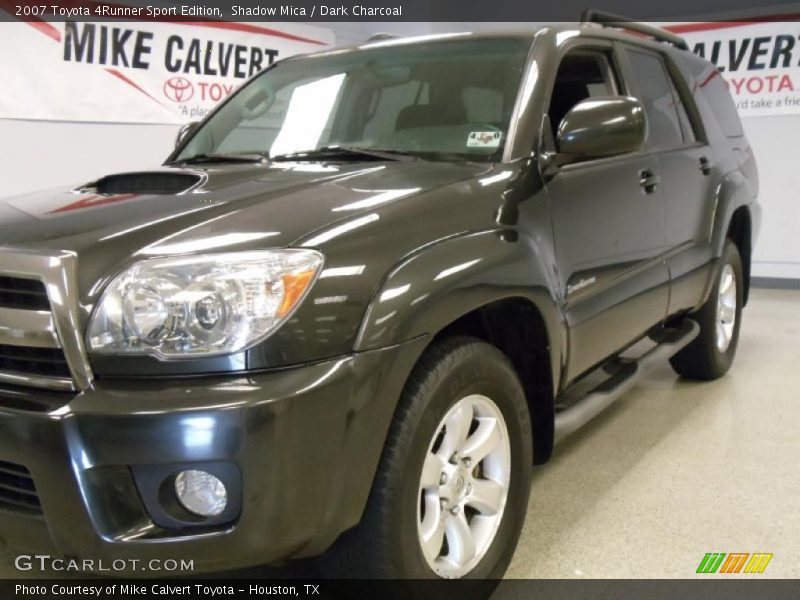 Shadow Mica / Dark Charcoal 2007 Toyota 4Runner Sport Edition