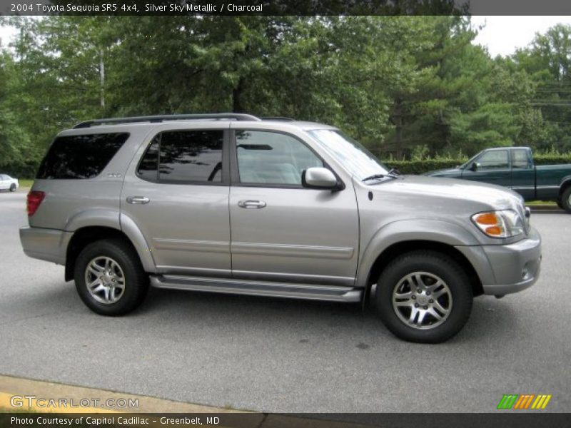 Silver Sky Metallic / Charcoal 2004 Toyota Sequoia SR5 4x4