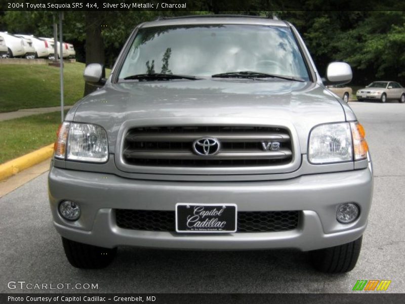 Silver Sky Metallic / Charcoal 2004 Toyota Sequoia SR5 4x4