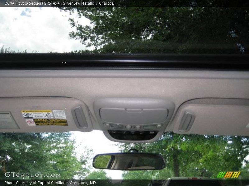 Silver Sky Metallic / Charcoal 2004 Toyota Sequoia SR5 4x4