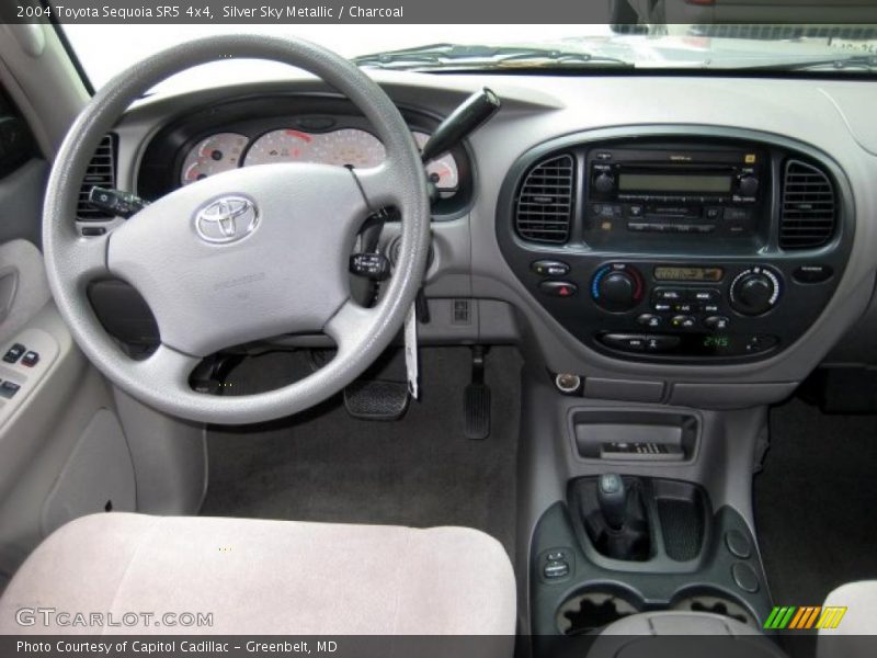 Silver Sky Metallic / Charcoal 2004 Toyota Sequoia SR5 4x4