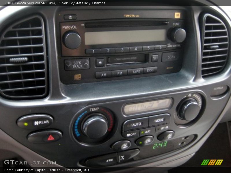 Silver Sky Metallic / Charcoal 2004 Toyota Sequoia SR5 4x4