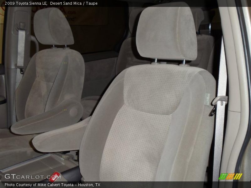 Desert Sand Mica / Taupe 2009 Toyota Sienna LE