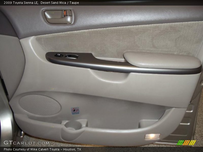 Desert Sand Mica / Taupe 2009 Toyota Sienna LE